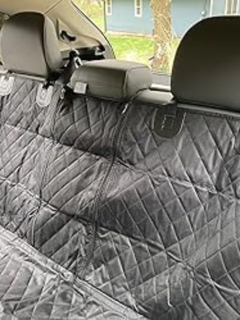 NEW Dog Car Seat Cover 600D Heavy Durable for Back Black Standard